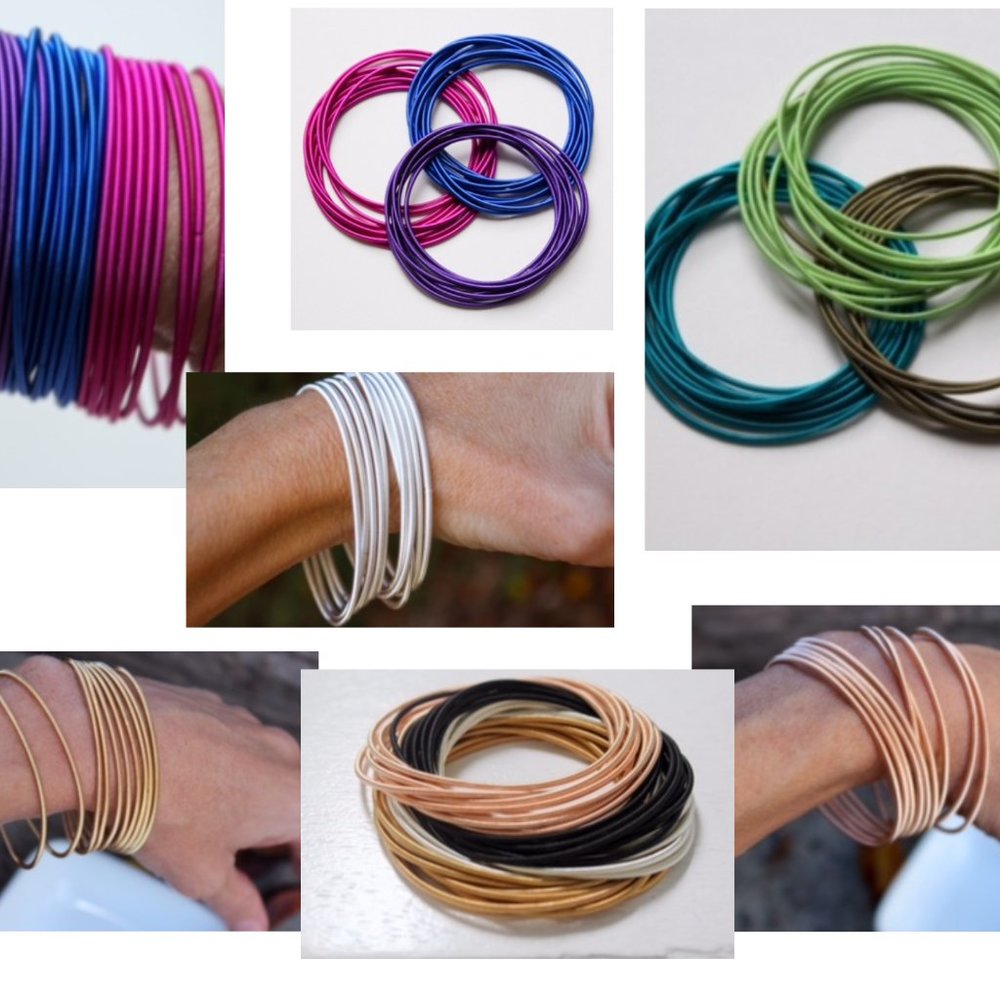Stertch Bracelets, Set of 3 Colors